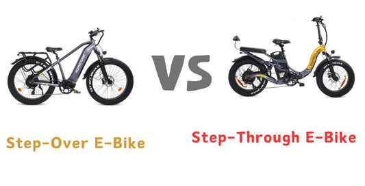 Step Through vs Step Over Electric Bikes